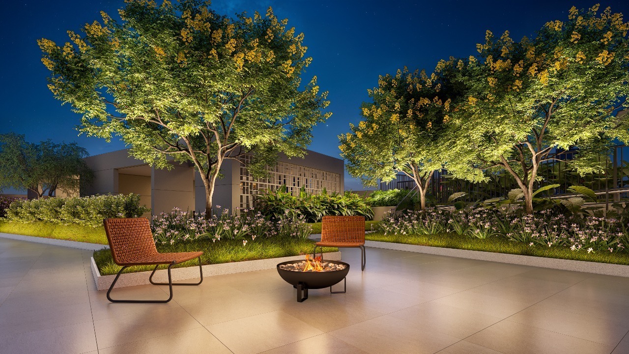 Lobby de entrada elegante